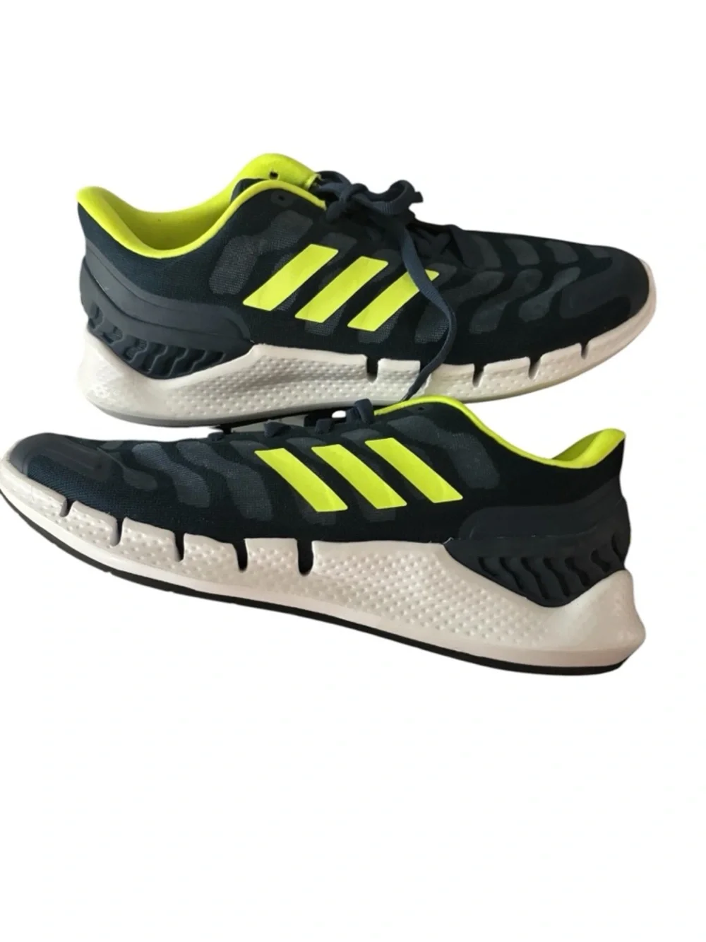 Adidas Climacool Ventania Running Shoes‎ Navy Yellow Men Sooze 7.5 New With Tags